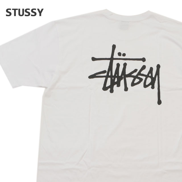 ステューシー STUSSY BASIC STUSSY TEE WHITE 200-009104-060