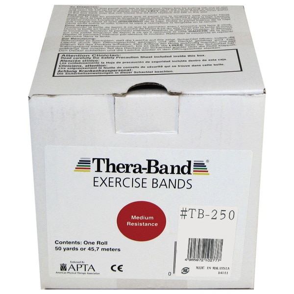 D&M セラバンド THERABAND 45m 強度レベル0 レッド TB250