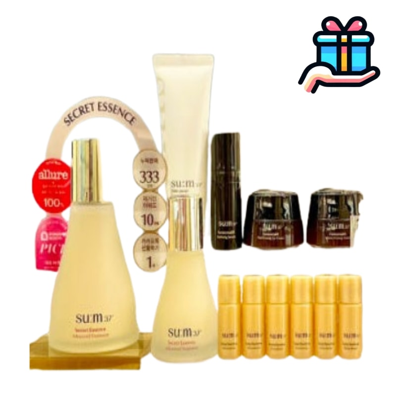 [Q10人気商品] シークレットエッセンス 80ML+追加サンプル 1ML*50枚 計80ML 大容量百貨店商品 しわ 弾力 肌バリア スキンケア 肌ケア 保湿 宝工 韓国コスメ