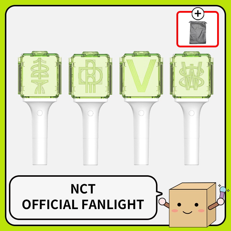 【公式/ 当日発送】 NCT 127, NCT DREAM, WayV, NCT WISH OFFICIAL FANLIGHT VER 2.0
