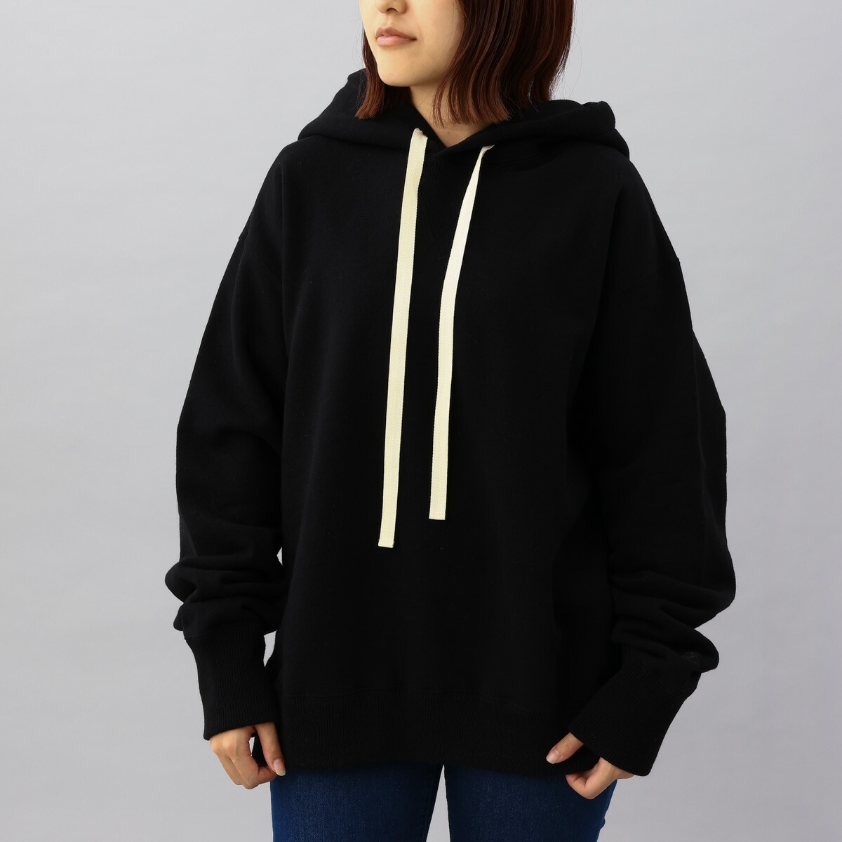 J02GU0105 パーカー ブラック レディース