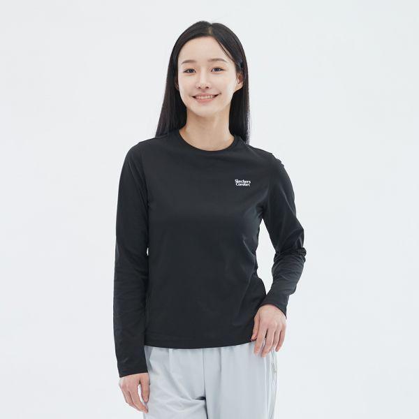スケッチャーズ 女性 ソロナ 長袖 ラウンドTシャツ_SP3WTCFS013 アパレル 女性 ソロナ