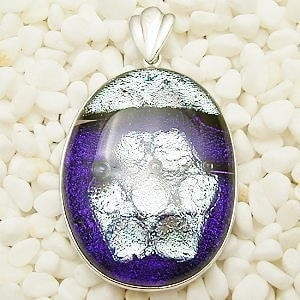 グラスアート シルバー ペンダント ネックレス アクセサリー メンズ レディース アクセ シルバーアクセ シルバー925(0448)