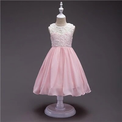 子供服七五三総レースミニ丈マキシ丈5色ミニドレスフォーマル女の子ワンピース11 母の日-0003549