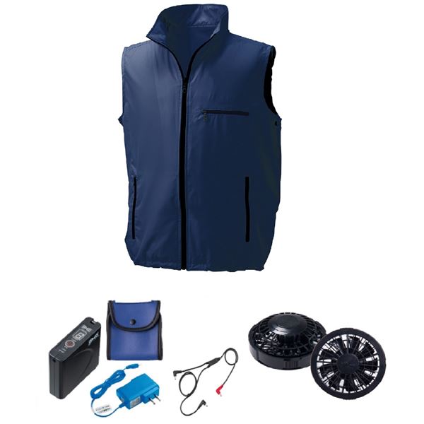 KU91710 空調服 R 綿・ポリ混紡 制電 FAN2200B・RD9261・LISUPER1