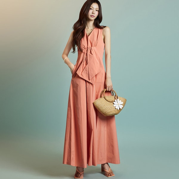 D9488 ストラップ ワンピース