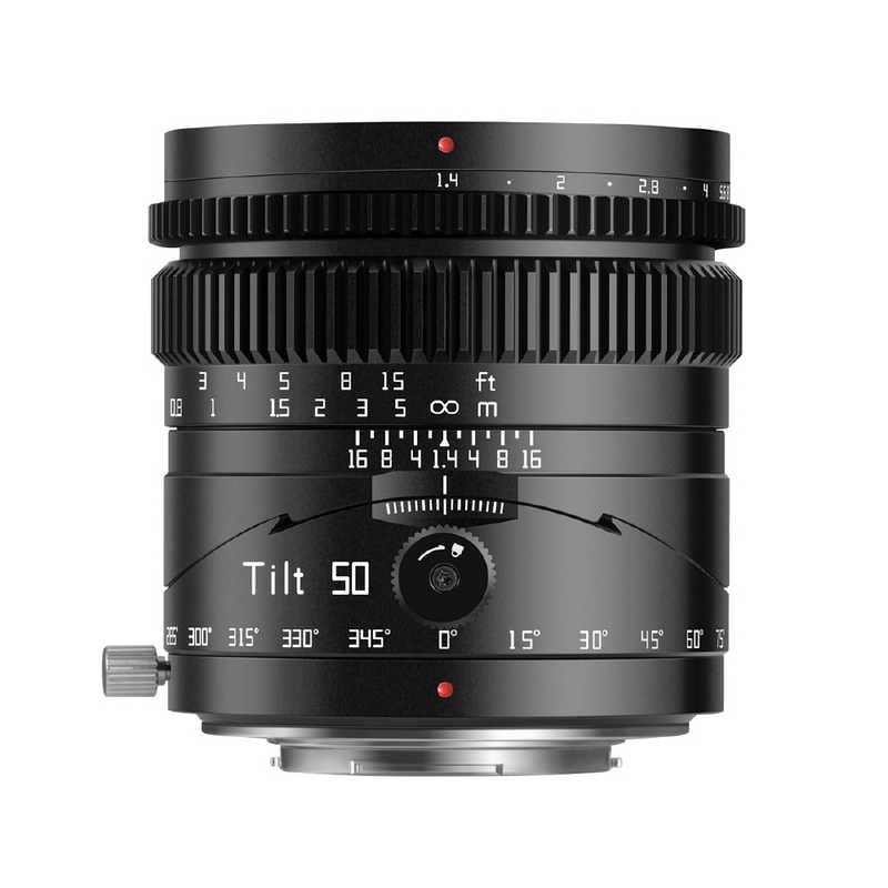 銘匠光学　カメラレンズ マイクロフォーサーズ用大口径レンズ　TTArtisan Tilt 50mm f/1.4