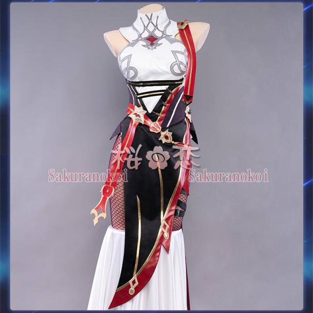 原神 げんしん genshin ロサリア Rosaria コスプレ 衣装 cosplay イベント パーティー コスチューム 変装 仮装 uw1472