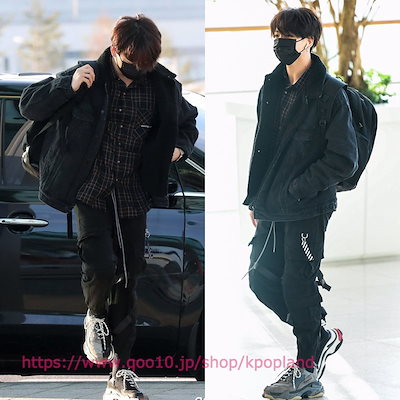 大人気！韓国ファッション BTS 防弾少年団 JUNGKOOK 着...のサムネイル