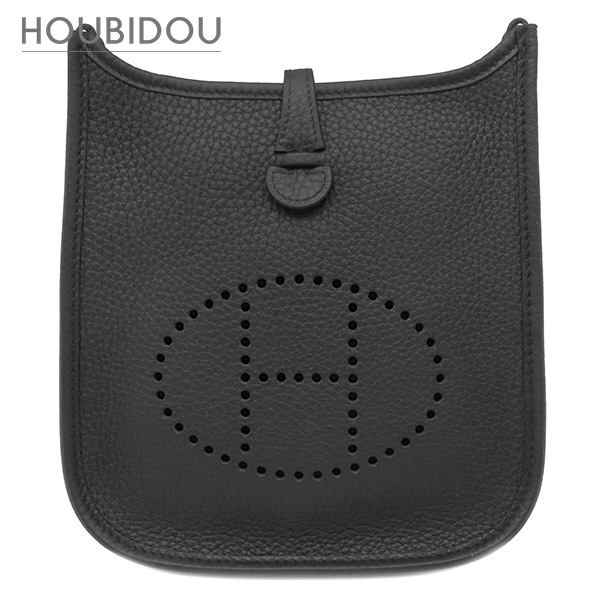 エルメス ショルダーバッグ エヴリン TPM 16 ロング トリヨンクレマンス ブラック ゴールド金具 新品 未使用 黒 エブリン 2025年製 K 【箱】【中古】