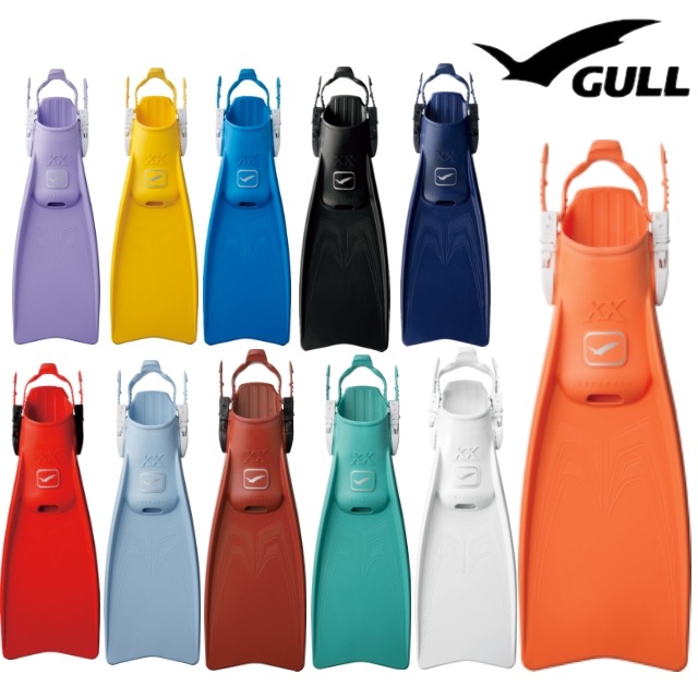 Super mew XX スーパーミュー ダブルエックス フィン ストラップフィン　S：GF-2435B / M：GF-2433B / L：GF-2432B / XL：GF-2431B