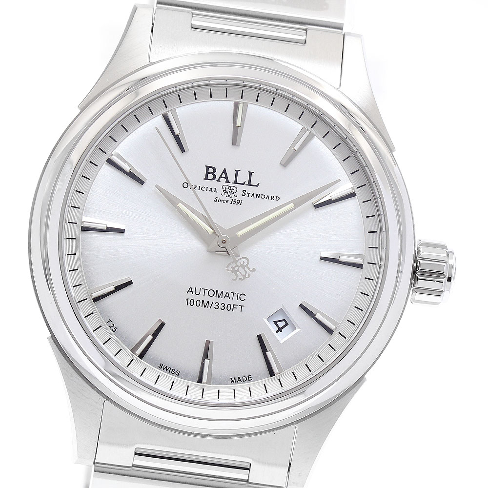 ボールウォッチ BALLWATCH NM2098C-S3J-SL ファイヤーマン ヴィクトリー デイト 自動巻き メンズ 未使用品 内箱・保証書付き_935397【中古】