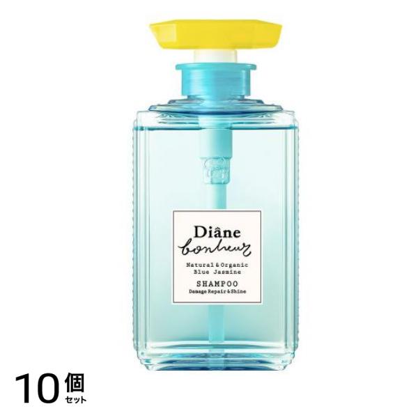 モイストダイアン ボヌール ダメージリペア&シャイン シャンプー ブルージャスミン 500mL (本体) 10個セット