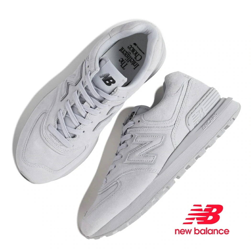 NEW BALANCE ニューバランス 574 スニーカー U574LGTT GREY ( 厚底 白 ホワイト グレー レザー メンズ 990 991 992 993 1906 9060 ヌバック ス