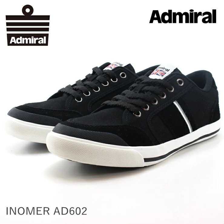イノマー スニーカー INOMER AD602 ブラック メンズスニーカー レディーススニーカー おしゃれ カジュアルシューズ カジュアルスニーカー 7,379円