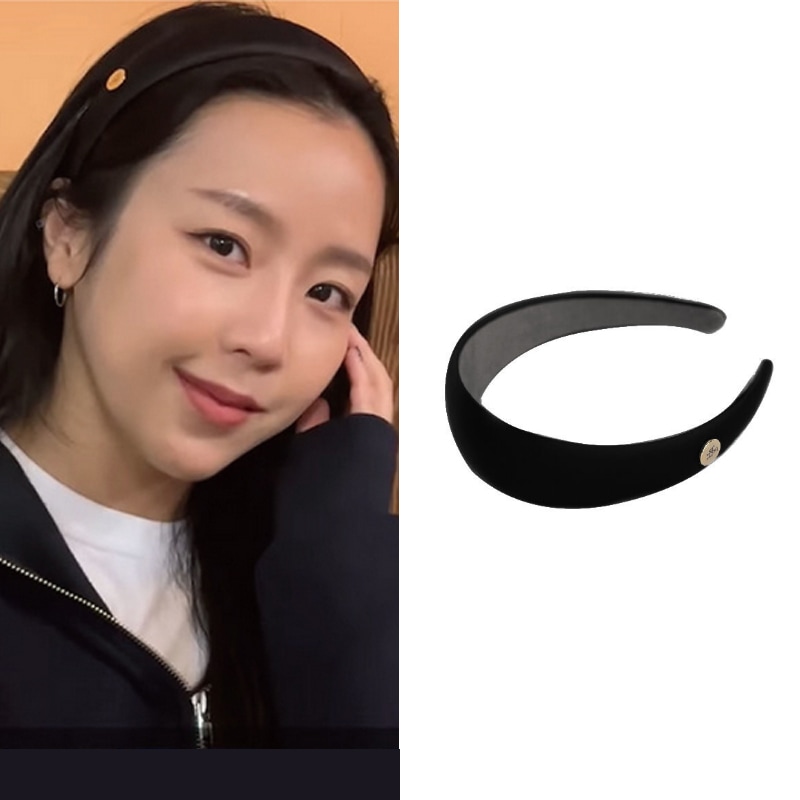 [イェウォン着用] [韓国の人気芸能人着用] LV031 Classic hairband ヘアバンド デイリーアクセサリー SNSで人気 韓国ファッションスタイルヘアピン