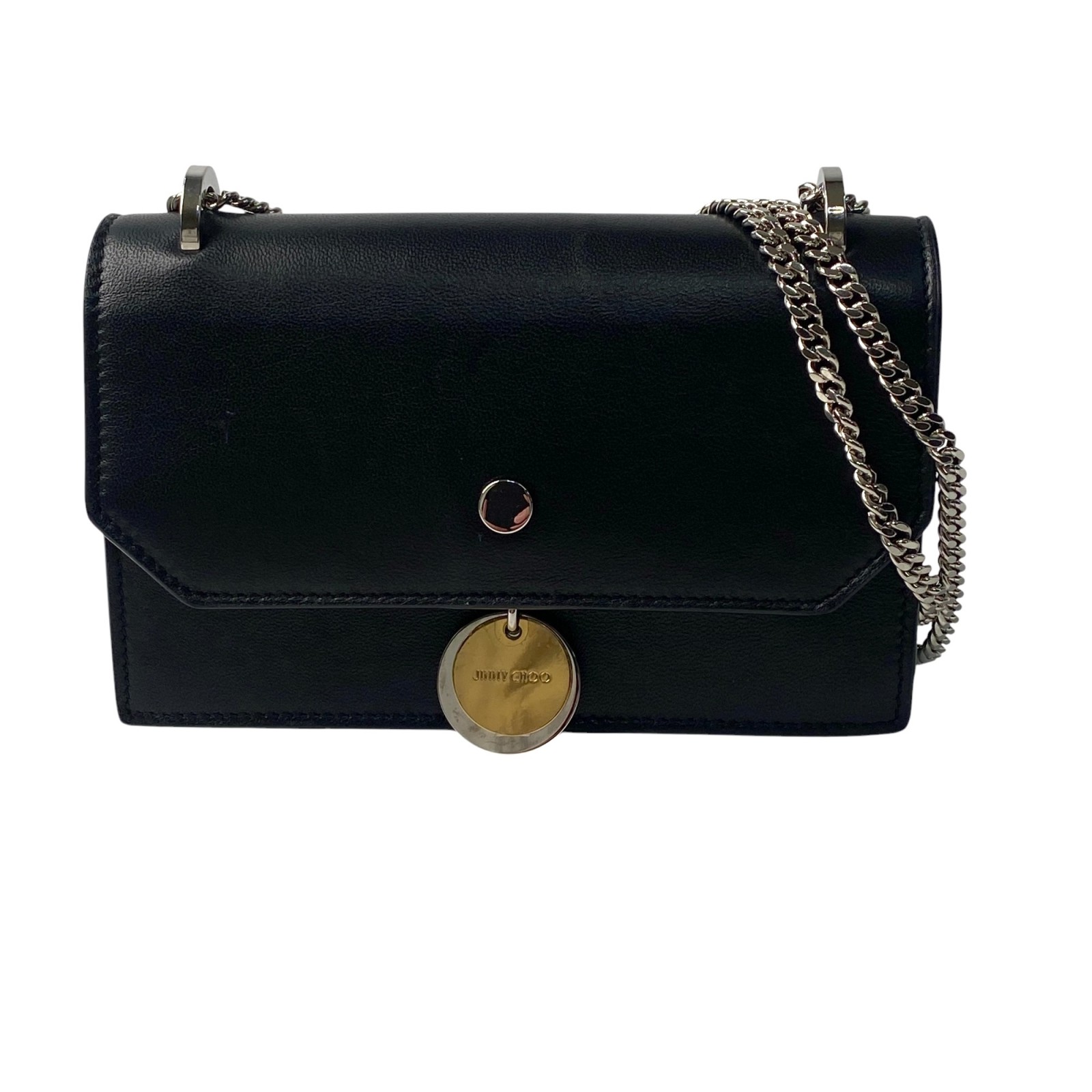 ジミーチュウ JIMMY CHOO レディース ミニ チェーン ショルダーバッグ 斜めがけ クロスボディ