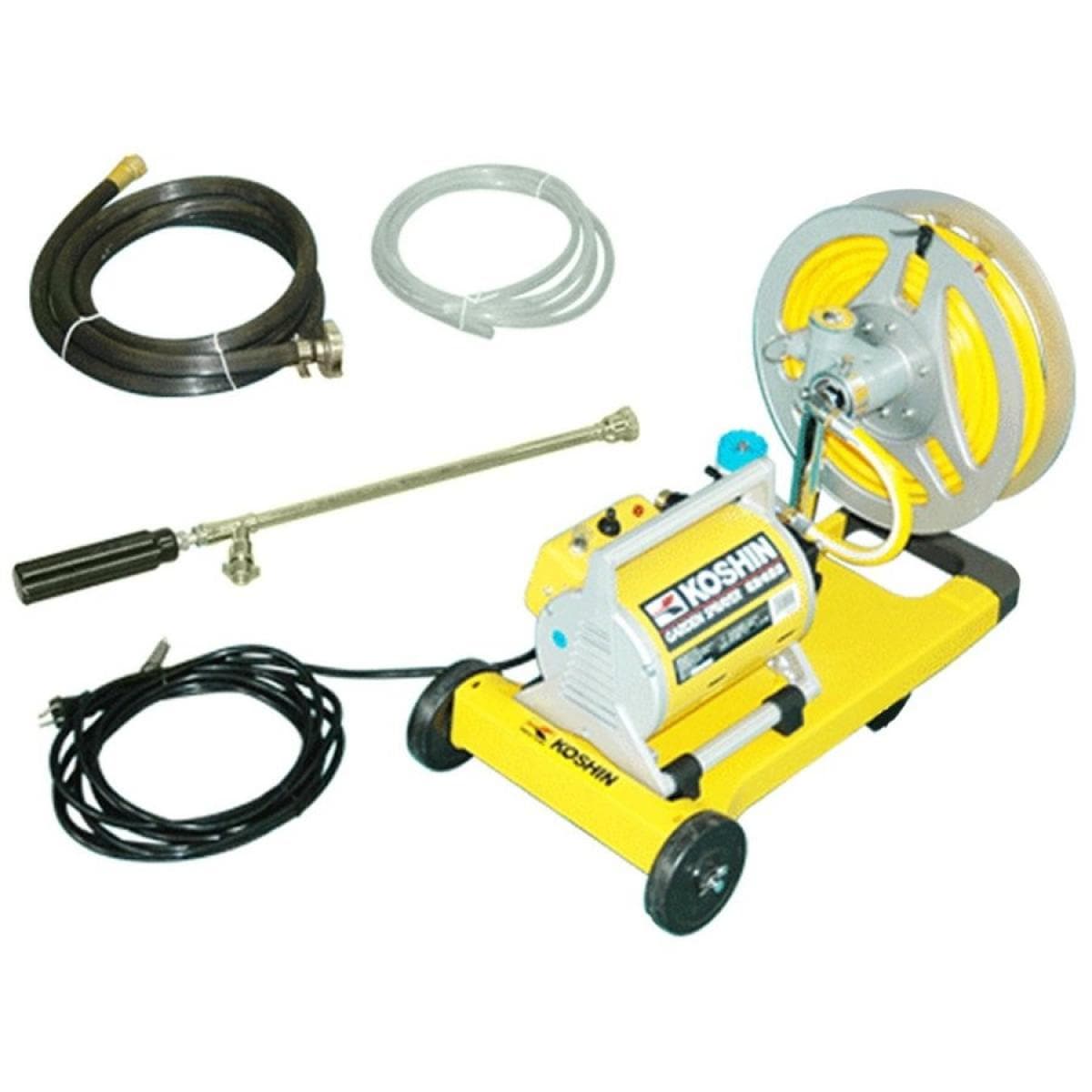 工進 電動噴霧器 ガーデンスプレーヤー MS-252R リールキャスター付