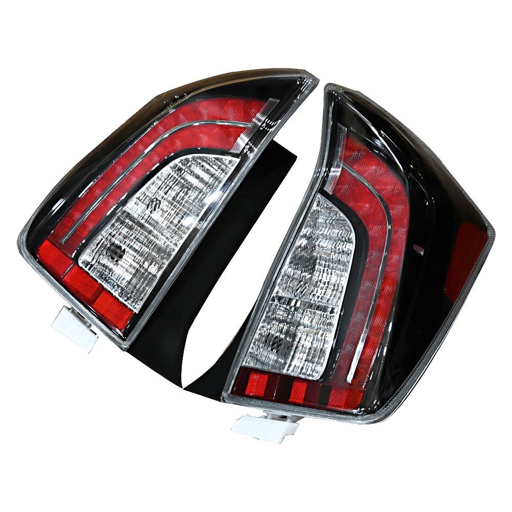 プリウス PHV 35系 LEDテールランプ テールライト ストップランプ ブレーキランプ 尾灯 サイドマーカー USルック Gs風 全灯化 北米仕様