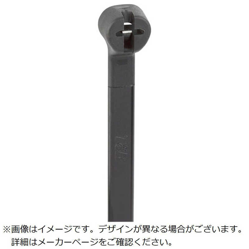 ABB　TY-Rap 高性能ケーブルタイ(結束バンド)耐候・耐熱グレード(黒色)(大袋)幅4.8X長さ295mm1000本入り　TY253MX