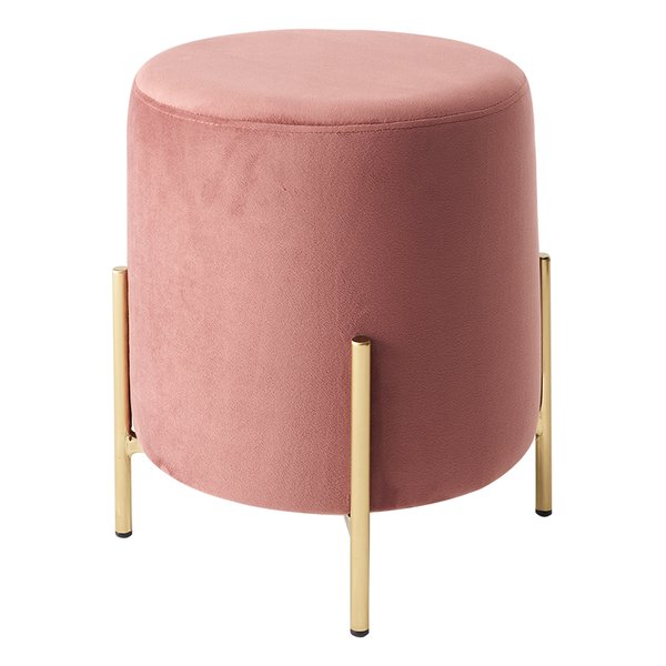 スツール 約 幅39.5×奥行39.5×高さ42.5cm ディープピンク LS-4762DPI