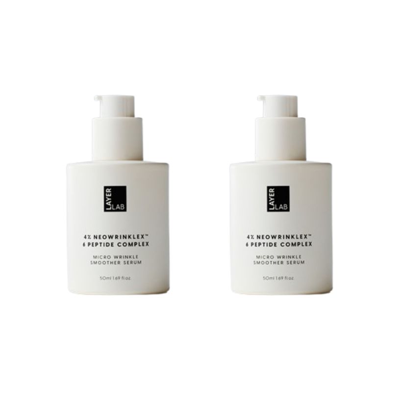 [25FW/New]マイクロリンクルスムーダーセラム50ml+50ml #アルジニン #NAD+ATP+レスベラトロール #シワ改善 #アデノシン