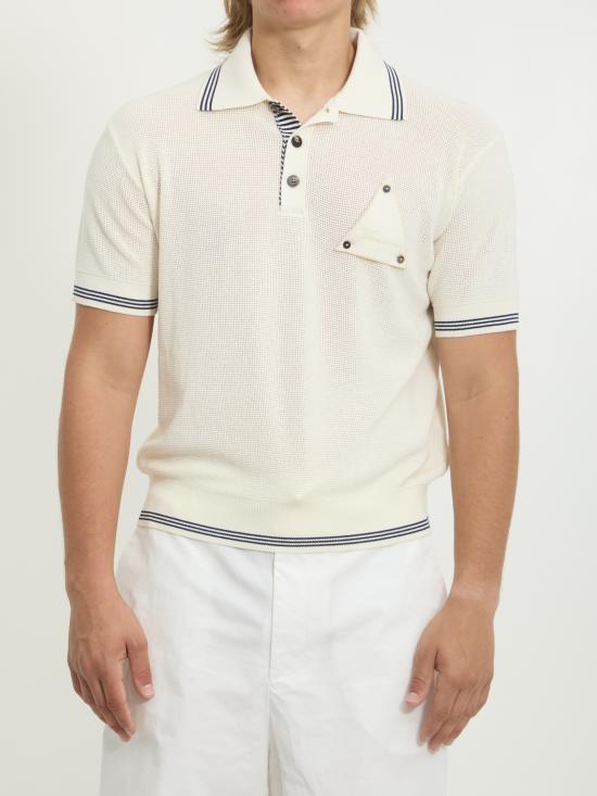 JACQUEMUS Men Polo Shirts POM00618 WHITE