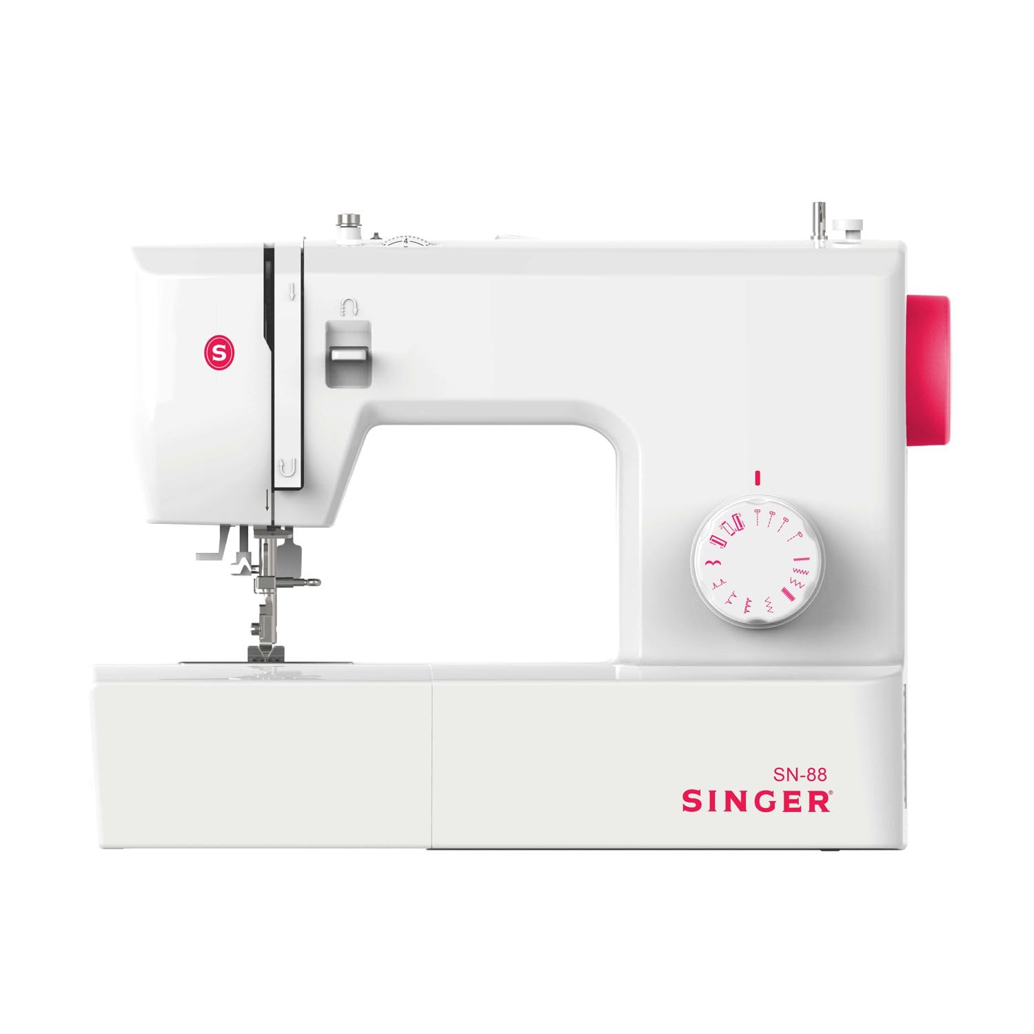 SINGER シンガー 電動ミシン フットコントローラー 足元操作 ステッチ LEDライト ボタンホール 簡単 SN-88 14,005円