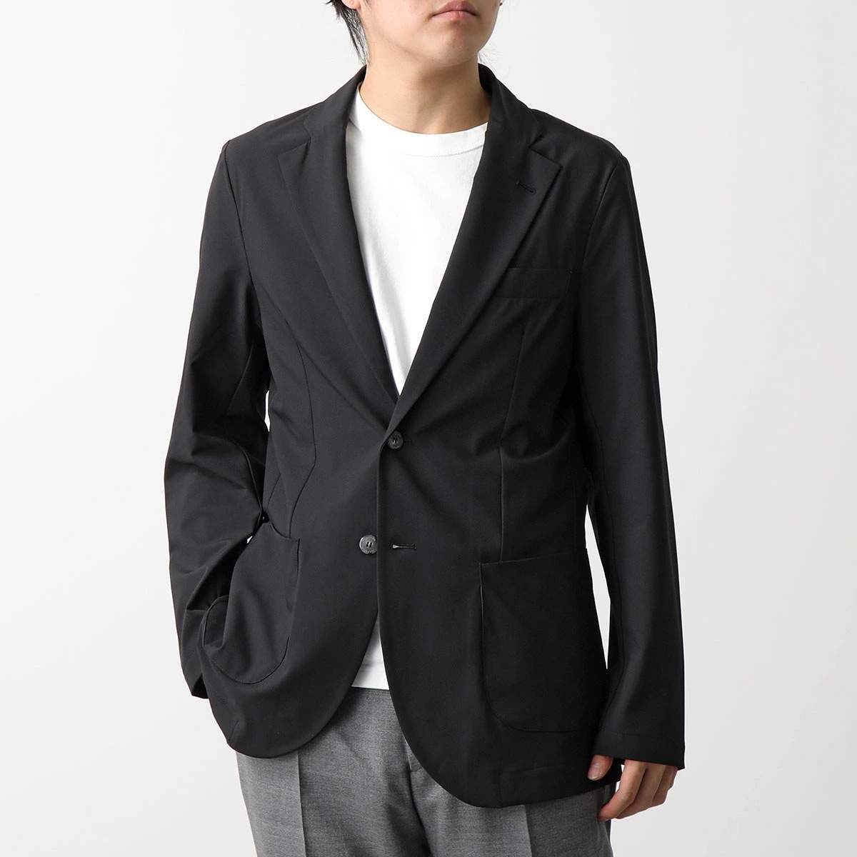 giabs ARCHIVIO ジャブスアルキヴィオ ジャケット STROZZI/L A3760 ストロッツィ メンズ テクノフレンチツイル 2Bテーラード ブレザー 90