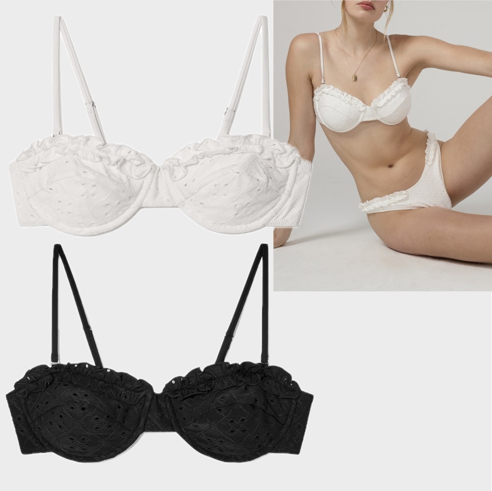 FRILL BALCONETTE BIKINI TOP