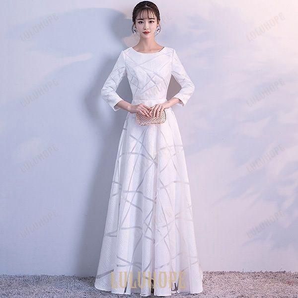 ロングドレス 演奏会 袖付き 母親 結婚式ワンピース 大人 ピアノ 発表会 ワインレッド 大人 演奏会ドレス 袖付き パーティードレス S/M/L/XL/2XL/3XL df051y6y6d