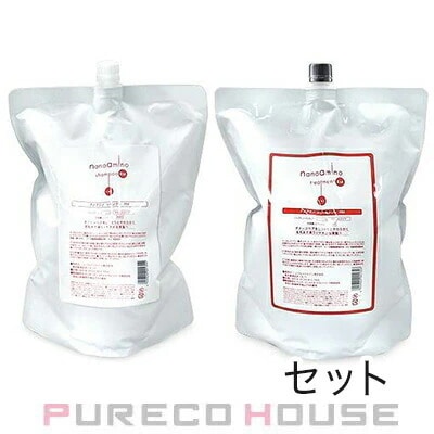 ニューウェイジャパン ナノアミノ シャンプー RM (レフィル) 2500ml + トリートメント RM (レフィル) 2500g 【セット】