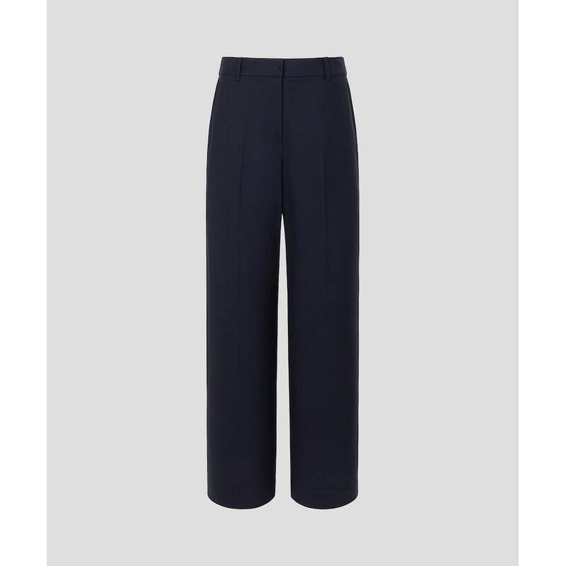 BEANPOLE LADIES ストレートフィットスラックス ネイビー (BF6221C29R) BF6221C29R 406003