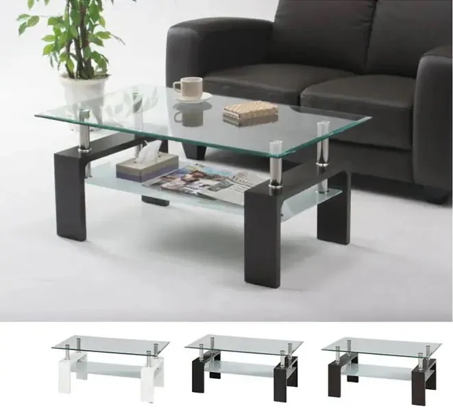 ローテーブル ガラス おしゃれ シンプル レトロ アーバンモダン テーブル センターテーブル リビングテーブル