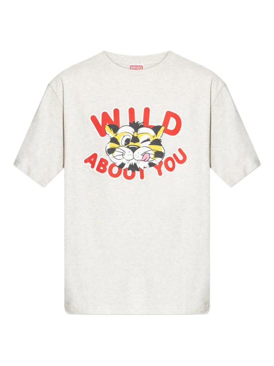 KENZO Men T-Shirts FG55TS2064SG 93 Grey