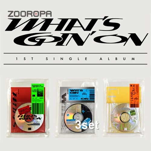 [3종세트] 오메가엑스 OMEGA X 싱글1집 WHATS GOIN ON