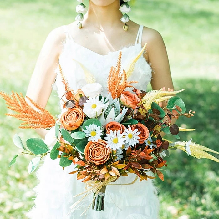 新品は時間限定で買い占めるウェディングブーケ 花嫁 ブーケ ウエディングブーケ 結婚式 手作り ブライダルブーケ 造花 キャスケードブーケ 二次会 エレガント 海外挙式ウェディングブーケ 花嫁