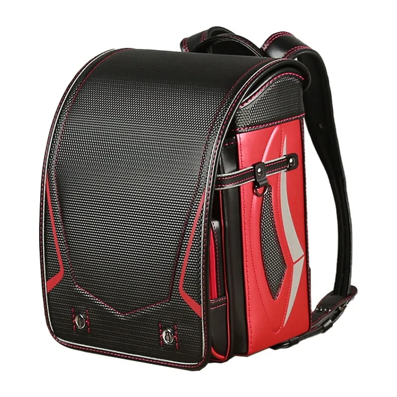 【急速出荷!】【ランドセル】2024ベゼルなし　背骨保護　軽量　男の子　ブラック