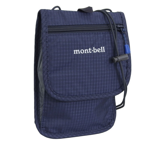 モンベル ショルダーウォレット メンズ レディース カードケース ショルダーポーチ ナイロン ネイビー トラベルウォレット TRAVEL WALLET 1123894NV mont-bell