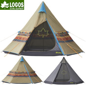 ロゴス ティピーテント LOGOS ナバホ Tepee 300-BB 71806501 ワンポールテント