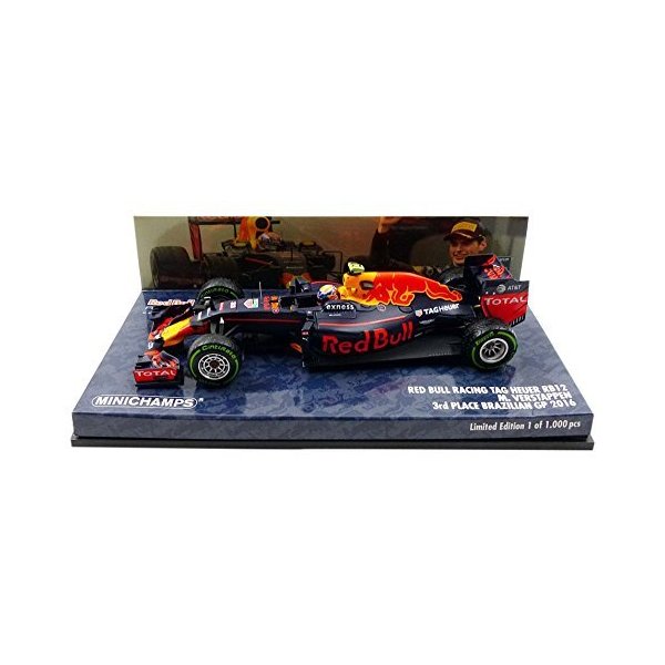 Minichamps 417161233 1:43 Red Bull Racing RB12-M.Verstappen-3rd Place Brazilian GP 2016 並行輸入品 25,700円