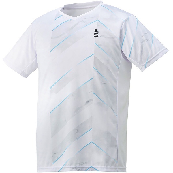 GOSEN ゴーセン ゲームシャツ ホワイト L テニス ゲームシャツ T2404-30 半袖