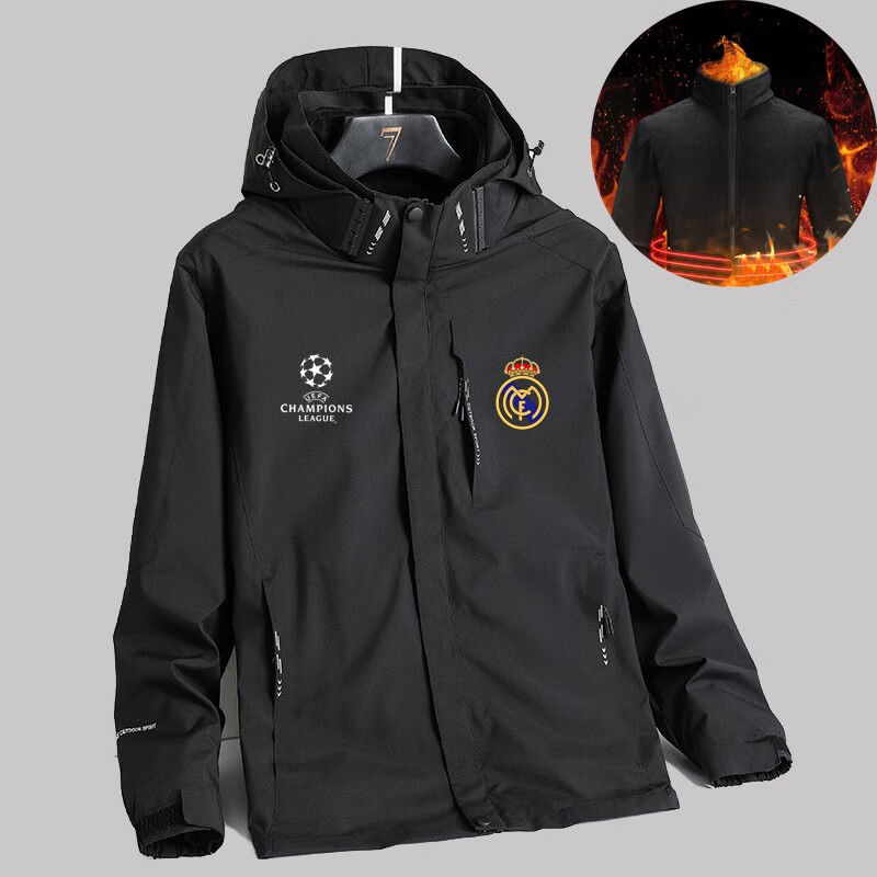 アウター 秋冬 チャンピオンズリーグレアルマドリードスリーインワン サーマルウインドブレーカージャケットサッカース 5,826円