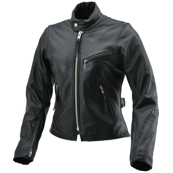 D17811 シングルライダースジャケット DL-001 WMサイズ(レディース) ブラック バイク用 レザー ジャケット 15,399円