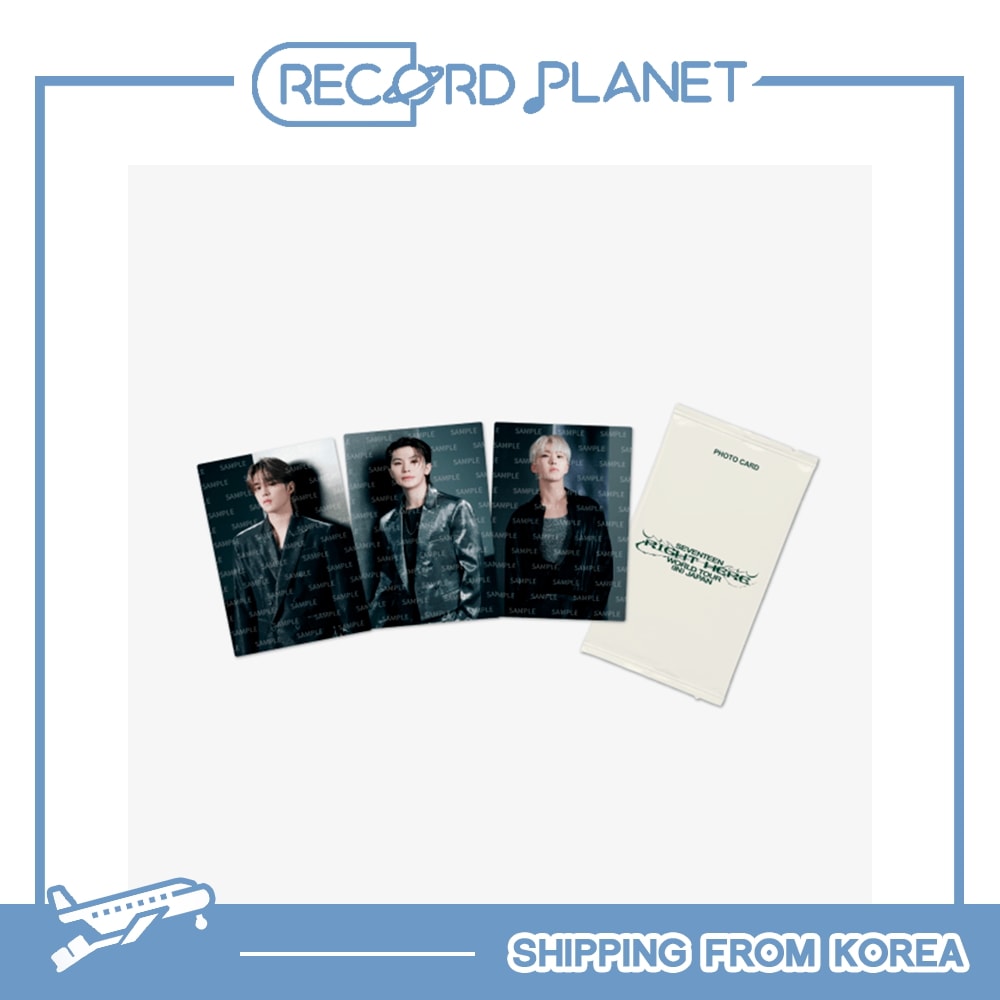 SEVENTEEN [RIGHT HERE] WORLD TOUR IN JAPAN Photo Card