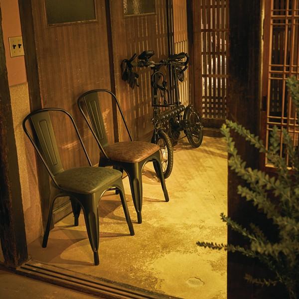 ダイニングチェア 椅子 クッション座面 合皮 おしゃれ デザイナーズ インテリア