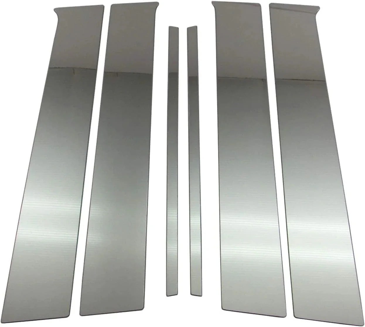 BRIGHTZ ライズ 200 210 201 202 超鏡面ステンレスメッキピラーパネル バイザー無用 6PC 【 PIL－SIL－420 】 A200A A210A A201A A202A