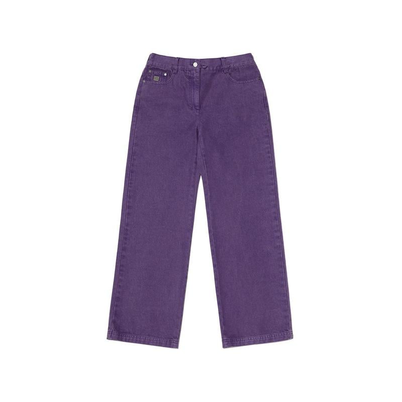 [公式] RGB ストレート デニム パンツ ウーマン PURPLE