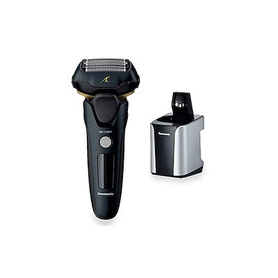 他サイト： パナソニック メンズシェーバー ラムダッシュ リニア 洗浄機付き 5枚刃 黒 ES-NLV98-Kの商品画像