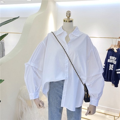 トップス シャツ 白シャツ ミディアム丈 長袖 半袖 2way 襟付き 前開き ボタン かわいい 大人可愛い きれいめ シンプル カジュアル 上品 おしゃれ かっこいい 大人女子 こなれ感 個性的